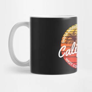 Santa monica Beach los angeles california west coast pacific ocean Mug